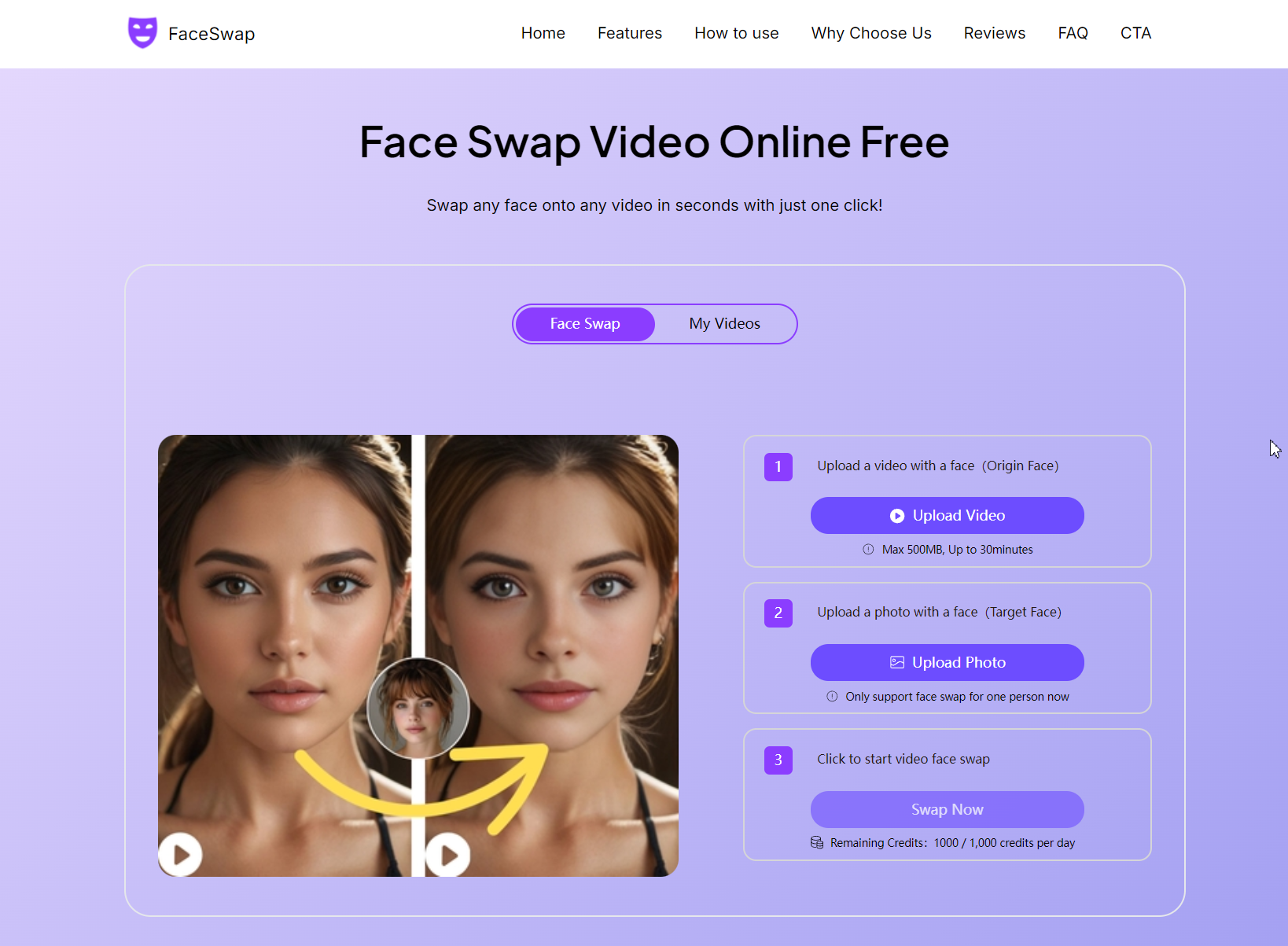 Face Swap Video
