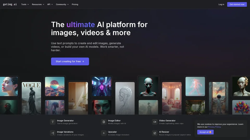 Everything you need to create images with AI | getimg.ai