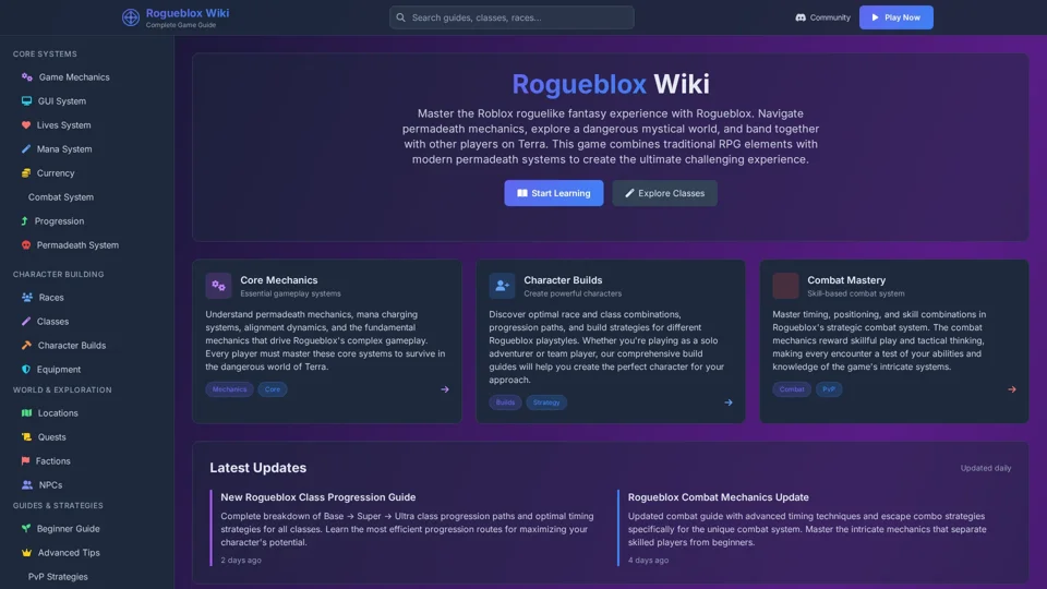 Rogueblox Wiki - Complete Game Guide & Strategy Tips