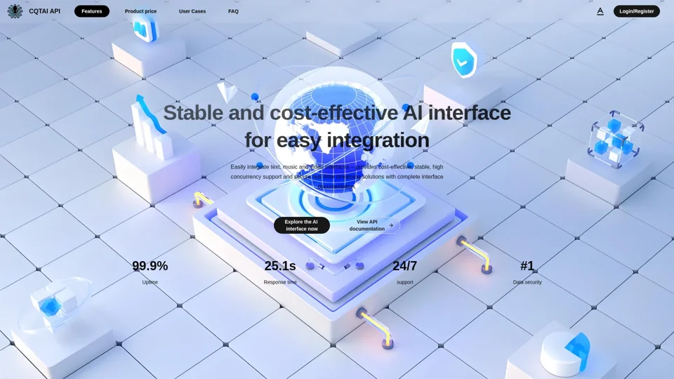 CQTAI - API interface for creators, developers, and educators